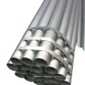 Hot Dip Galvanized Round Steel Pipe / GI Pipe Pre Galvanized Steel Pipe Galvanized Tube For Building
